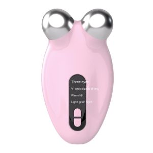 3D Roller EMS Micro Current Roller Vibration Facial Lifting Remove Fine Lines Face Slimming Device - Image 1