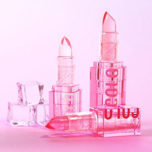 Moisturizing Color Temperature Lipstick Cute Girl Doodle Lip - Image 3