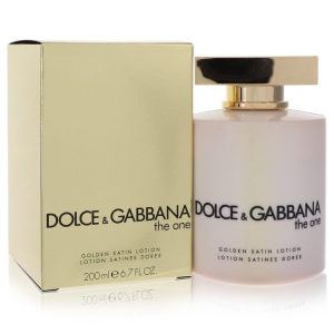 The One by Dolce & Gabbana Golden Satin Lotion - Image 1