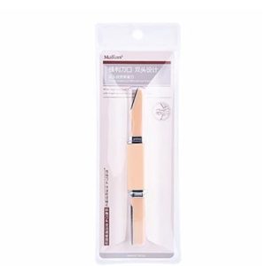 Double Head Macro Eyebrow Trimmer Ladies Portable Anti-scratch Long Head - Image 1