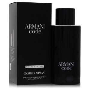 Armani Code by Giorgio Armani Eau De Toilette Spray Refillable - Image 1