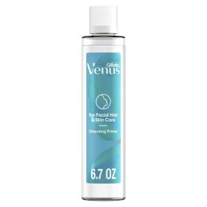 Gillette Venus Facial Hair & Skin Care Cleansing Primer for Derma-Plane Prep - Image 1