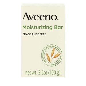 Aveeno Gentle Moisturizing Facial Cleansing Bar for Dry Skin, 3.5 oz - Image 1