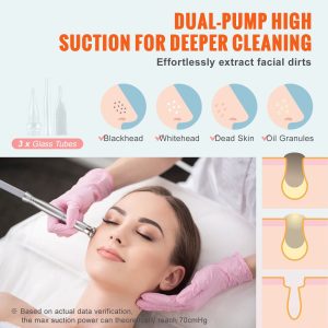 VEVOR Diamond Microdermabrasion Machine 3 in 1 Facial Beauty Equipment for Salon - Image 3