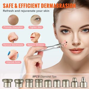 VEVOR Diamond Microdermabrasion Machine 3 in 1 Facial Beauty Equipment for Salon - Image 4